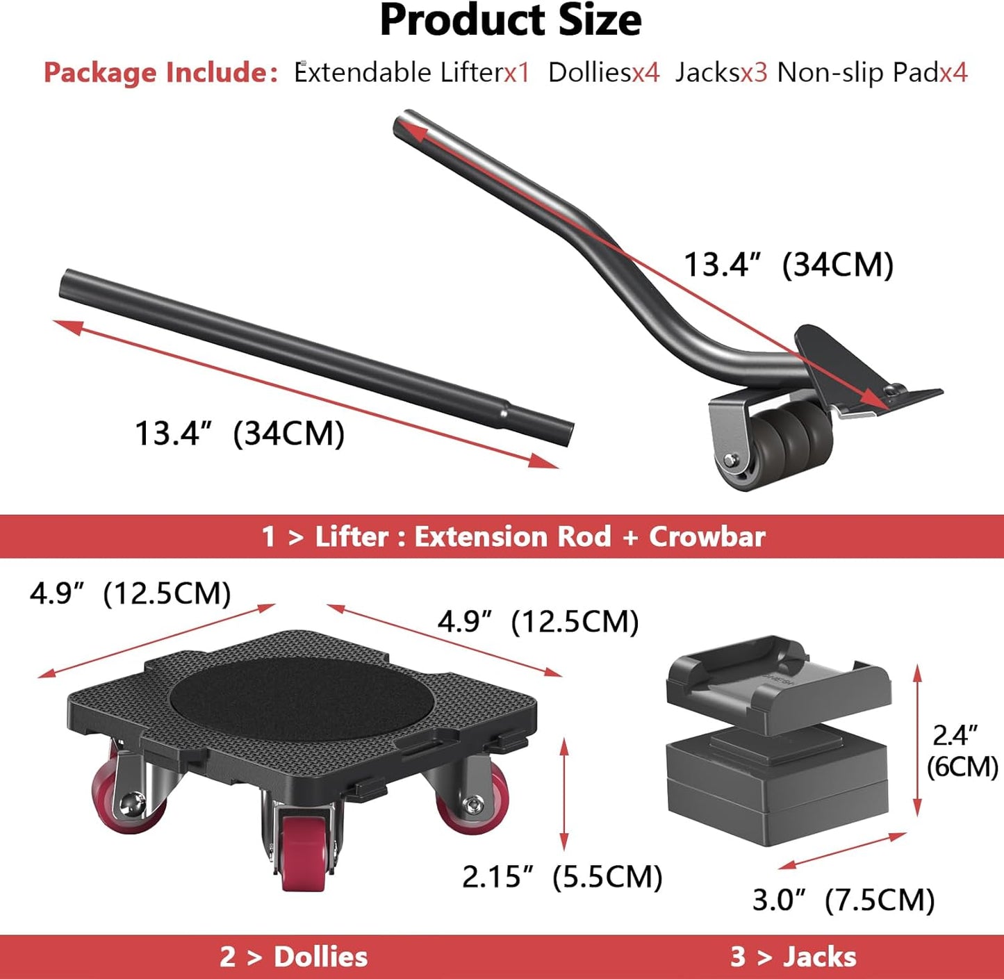 Heavy Duty Furniture Lifter & Mover