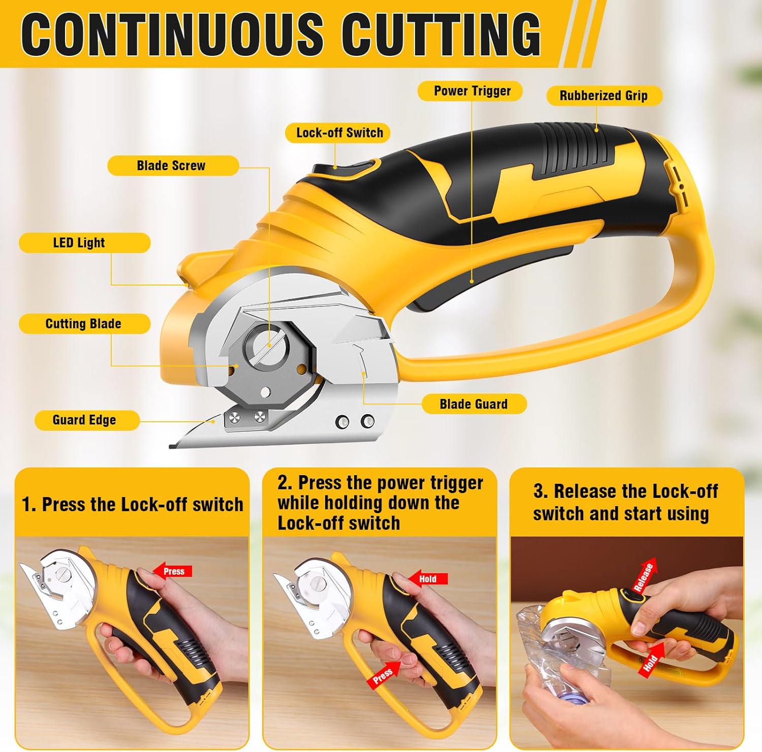 Cordless Safety Electric Cutter™