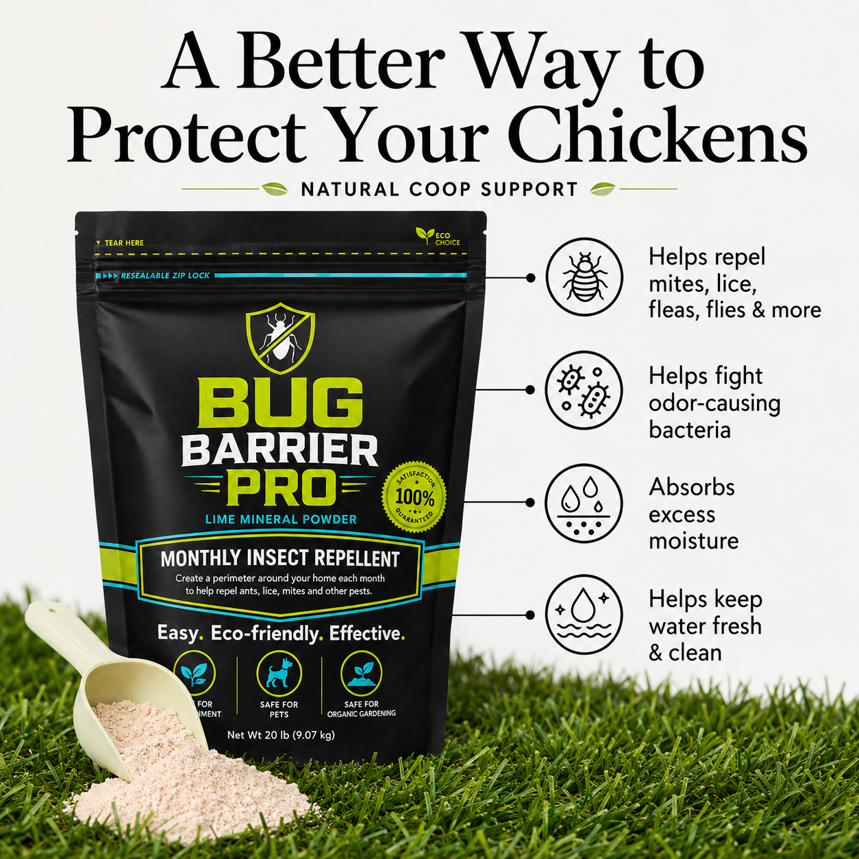 Bug Barrier Pro™ - Refined Lime Formula