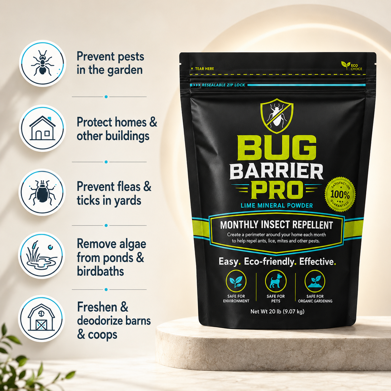 Bug Barrier Pro™ - Refined Lime Formula